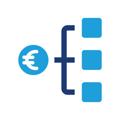 Obraz premium Budget icon