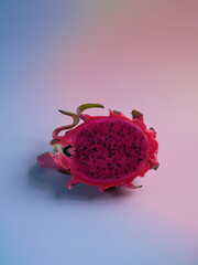 dragon fruit on a white background