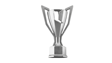 Elegant Silver Trophy Cup