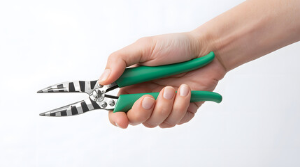 Hand holding key and small house symbolizing success and opportunity