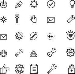 technology and tools icon