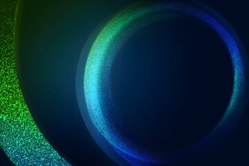 Abstract, grainy, neon, bright 3D background. Colorful beautiful waves, strokes, shapes on a neutral background. Graininess, blur, moving flow. For designers, marketers. Popular image, illustration.