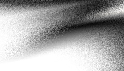 Grainy grey on overlay transparent background, white illuminated spots silver noise texture effect for design