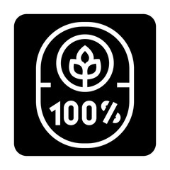 clean label black line icon for digital and print projects.  Minimal clean icons for apps and websites.