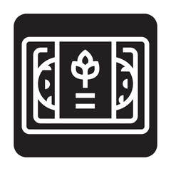 plant based meat black line icon for digital and print projects.  Minimal clean icons for apps and websites.