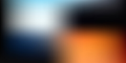 fluid gradient landing page website design.