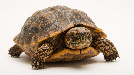 Close-up of a North American box turtle