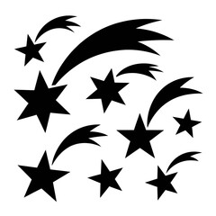 Obraz premium Elegant star design for holiday or astronomy themes