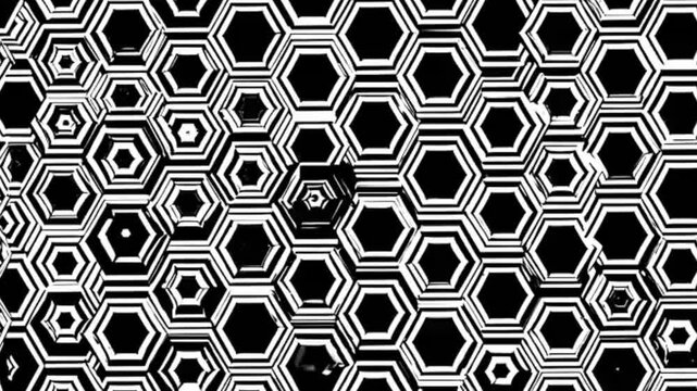 "Hexagonal Patterns: A Mesmerizing Visual Journey"