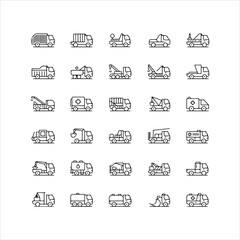 flat business and web design icon set vector illustration