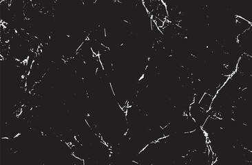 Scratched and Cracked Grunge Urban Background Texture Vector. Dust Overlay Distress Grainy Grungy Effect. Distressed Backdrop Vector Illustration. Isolated Black on White Background. EPS 10.
