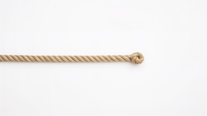 Rope isolated on white background