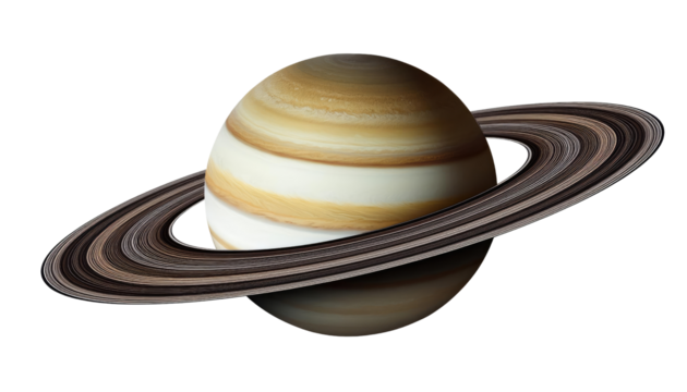 Stunning Saturn Planet Space Art