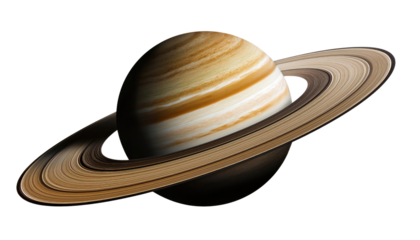 Stunning Saturn Planet Space Art