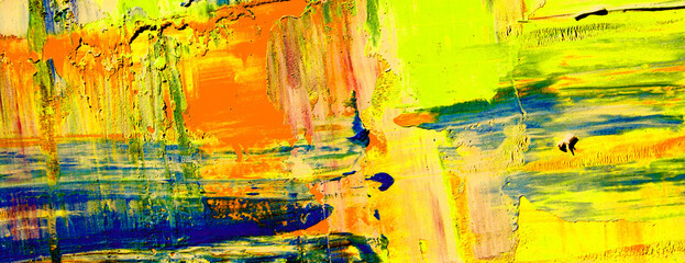 abstract colorful background with paint