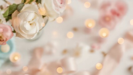 Romantic background for Valentine's Day - love theme