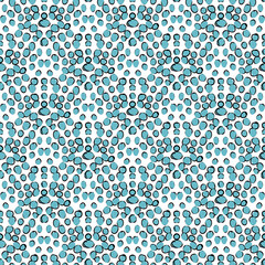 Abstract circles seamless pattern