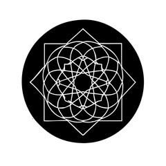 Fototapeta premium Elegant vector mandala