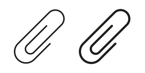 Clip icon simple flat trend modern graphic design abstract logotype