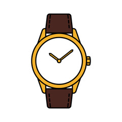 Stylish Wristwatch Illustration