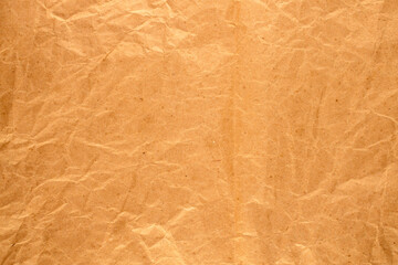 Fototapeta premium Kraft paper, macro, top view.