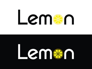 Modern Lemon Logo Design Fresh Fruit Branding for Business