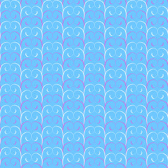 abstract seamless pattern vector design 