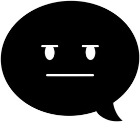 무표정 이모티콘