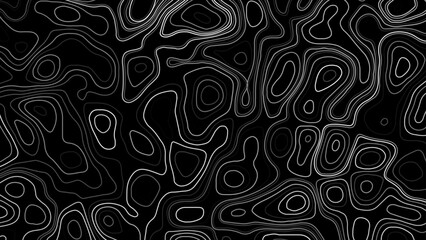 Obraz premium Topographic map colorful abstract background with contour lines 
