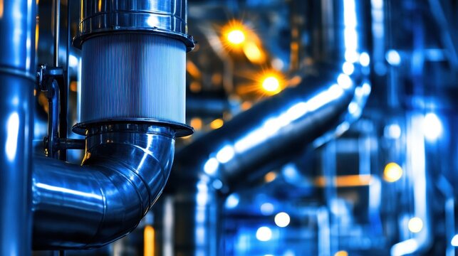 Industrial air filtration unit with visible HEPA filter