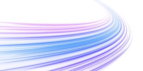 PNG turquoise light trails with glowing twists on high-tech urban roads. Motion blur enhances futuristic energy flow. Perfect background for speed, digital, and night visuals.