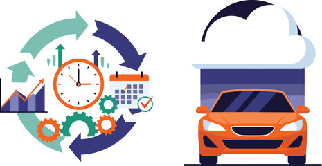 Automotive Cloud Management System for Modern Car Maintenance and Scheduling, Optimizing Performance with Real-Time Analytics, Service Reminders, and Data-Driven Insights for Efficient Fleet Managemen