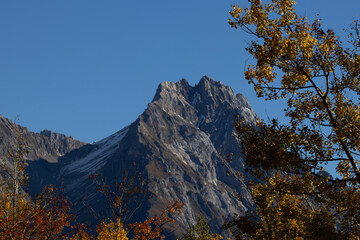 Eisenspitze im Sonnenschein