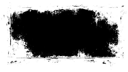 Rough grunge rectangle shape. Vector illustration