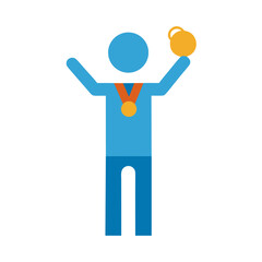 Professional Excellence Award Star Badge Recognition Vector Illustration