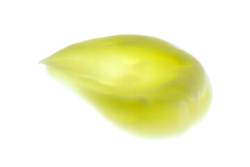 Sample of cosmetic product isolated on white