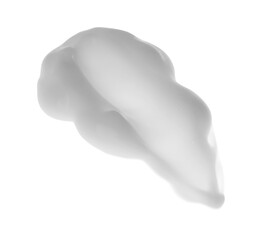 Fototapeta premium Sample of cream isolated on white. Cosmetic product