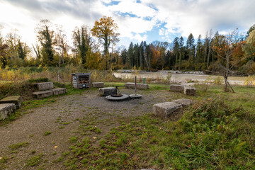 grillstelle emme natur picknick pause