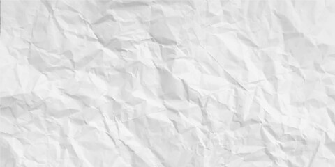 White Paper Texture background. Crumpled white paper abstract shape background with space paper for text
