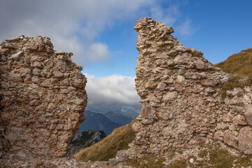 Ruins of an old church