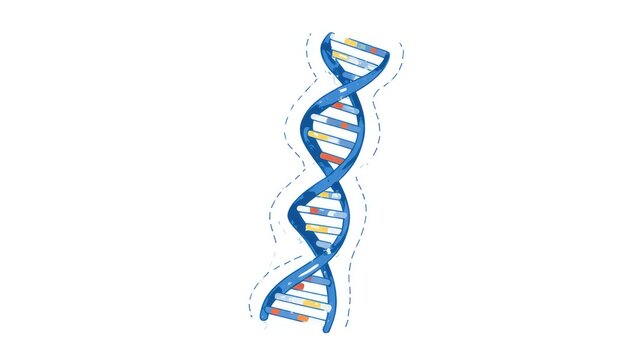DNA Double Helix Molecular Structure