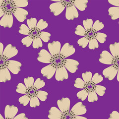 Fototapeta premium seamless floral pattern