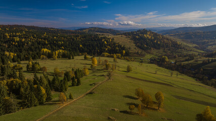 Panorama górska z Magury Spiskiej na Słowacji © slawjanek