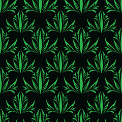 Exotic hand drawn flowers, seamless patterns with floral for fabric, textiles, clothing, wrapping paper, cover, banner, home decor, abstract backgrounds