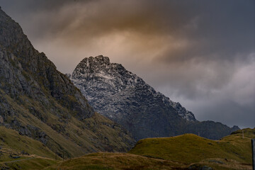Beautiful place in the Norwegian Lofoten Islands