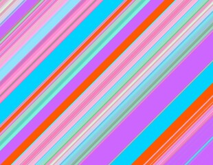 Obraz premium Bunte Kreation mit Streifen