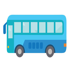 design logo icon vector illustration city bus