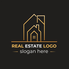 Modern Real Estate Logo Design | Luxury Property Logo | Minimal Realtor Logo