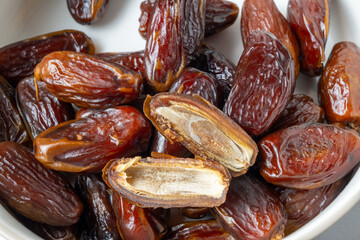 Close up of fresh date fruit