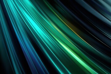 Abstract motion graphic effect captured on a clear, square acrylic block surface